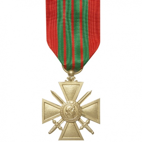 Médaille ordonnance Croix de Guerre 39/45