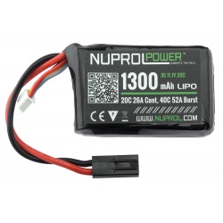 Batterie LIPO 11.1v 1300 mAh NUPROL 