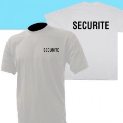 Tee-shirt sécurité Blanc
