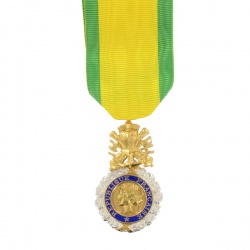 Médaille ordonnance militaire Argent