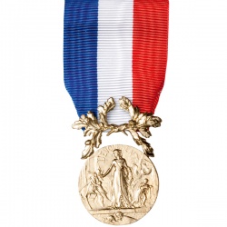 Médaille ordonnance Courage et dévouement bronze