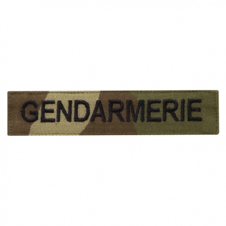 Bande poitrine auto-agrippant Cam Gendarmerie