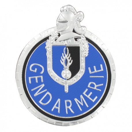 Ecusson Gendarmerie Départementale Motard plastique