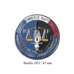 Médaille porte-carte Gendarmerie OPJ