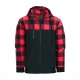 Veste Lumbershell- Noir/Rouge