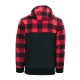 Veste Lumbershell- Noir/Rouge