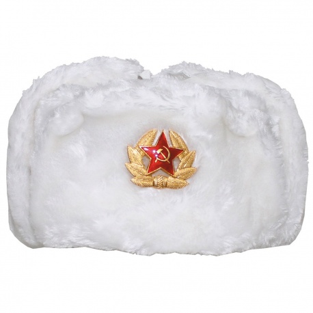 Chapka blanche Russe