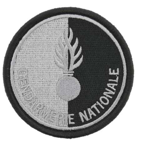 Ecusson Gendarmerie Nationale tissu Basse visibilité