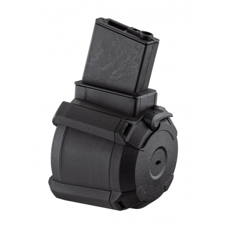 CHARGEUR DRUM ÉLECTRIQUE 36 1000 RDS NOIR SAIGO DEFENSE