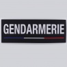 Bande poitrine résine gendarmerie liseré bleu blanc rouge 3 x 10 cm