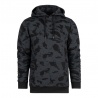 Sweat à capuche dark camo
