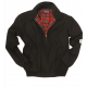 Veste type Harington été noir