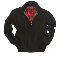 Veste type Harington été noir