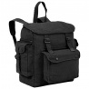 SAC À DOS WEB LARGE AVEC POCHETTES NOIR
