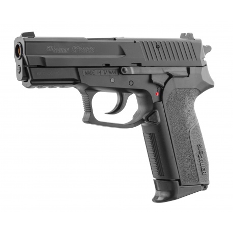 RÉPLIQUE AIRSOFT PISTOLET À RESSORT SIG SAUER SP2022 0,5J