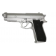 CYBERGUN PT92 silver Co2 6mm tout metal