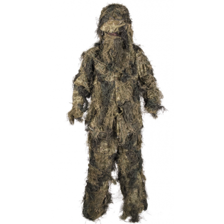 Tenue Ghillie 4 pièces "Woodland" Anti feu