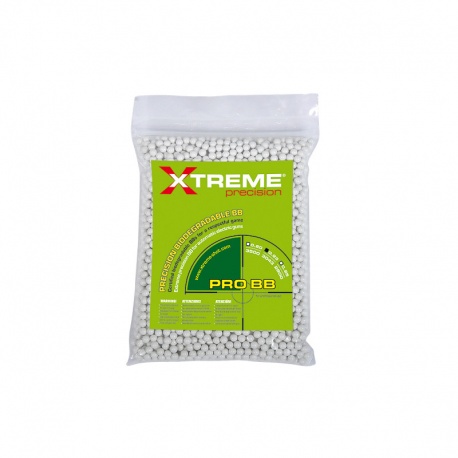 Billes Xtreme Precision 0,23g BBs Bio White (700gr) sac