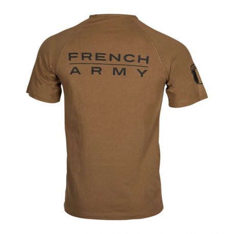 TEE SHIRT COTON FRENCH ARMY