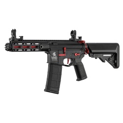 Réplique AEG LT-32 Hellion Noir/Rouge pack complet 1j