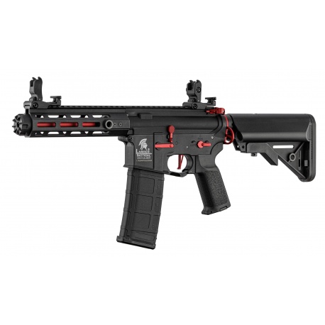 Réplique AEG LT-32 Hellion Noir/Rouge pack complet 1j