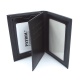 PORTE-CARTES CUIR 3 VOLETS