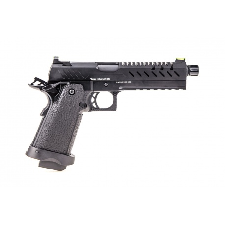Réplique GBB gaz Hi-Capa 5.1 Noir / Noir 1,0J