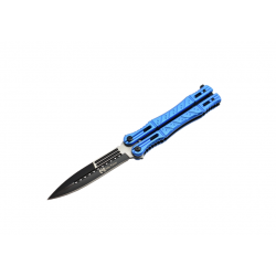 Couteau papillon anodisé bleu - MAXKNIVES