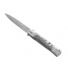 COUTEAU HERBERTZ TETE DE MORT 12,5CM TOUT INOX