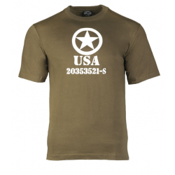T-shirt étoile USA