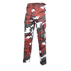 Pantalon BDU Urban rouge "Rangers"