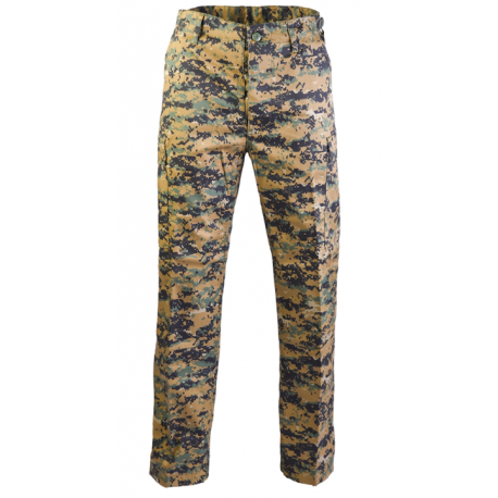 Pantalon BDU Digital Woodland