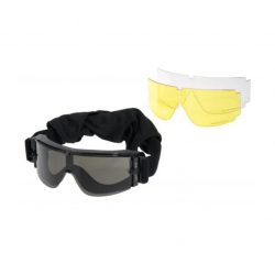 LUNETTES ECRAN COULEUR NOIR 3 VERRES 800 DELTA TACTICS
