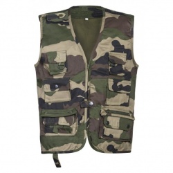 Gilet reporter enfant camo