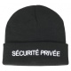 Bonnet sécurité privée