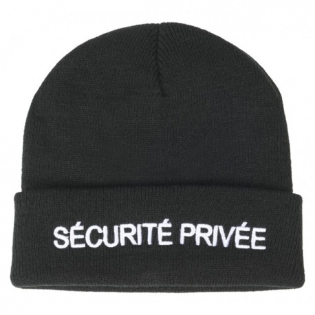 Bonnet sécurité privée