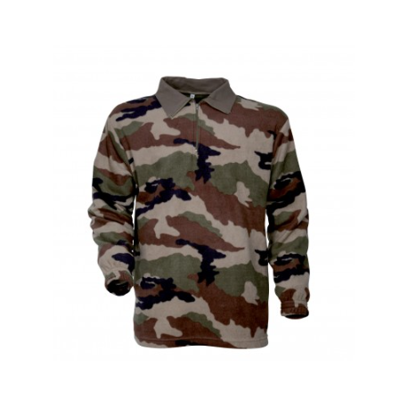 Chemise F1 polaire camouflage 