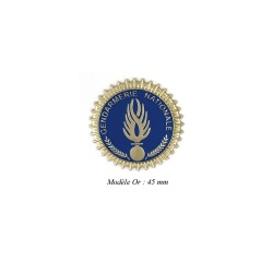 Médaille porte-carte Gendarmerie Mobile
