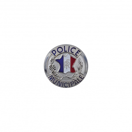 Médaille porte-carte Police Municipale