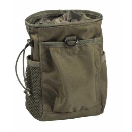 Poche vide chargeur ronde kaki