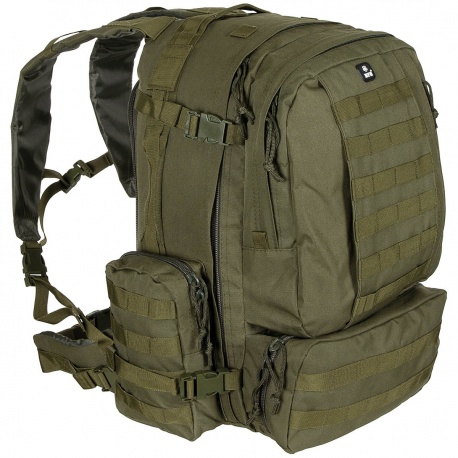 Sac à dos italien, coyote tan, « Tactical-Modular »