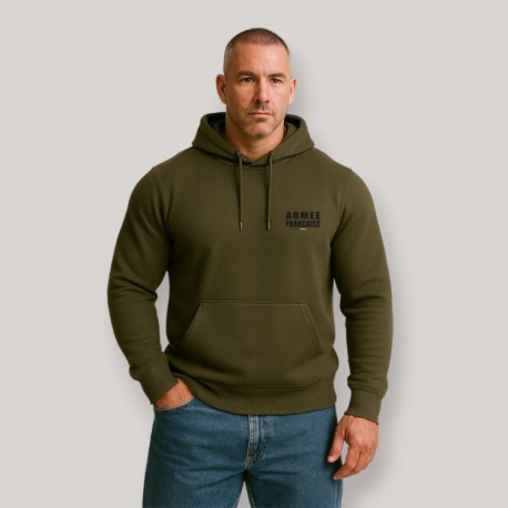 Sweat-shirt Armée Française Kaki