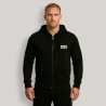 Sweat-shirt zippé Armée Française Noir