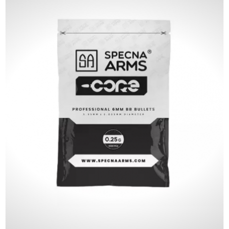 BILLES 0.25G CORE EN SACHET DE 1000