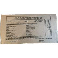 Ration de combat Armée Française - RICR - Menu : Menu Aléatoire