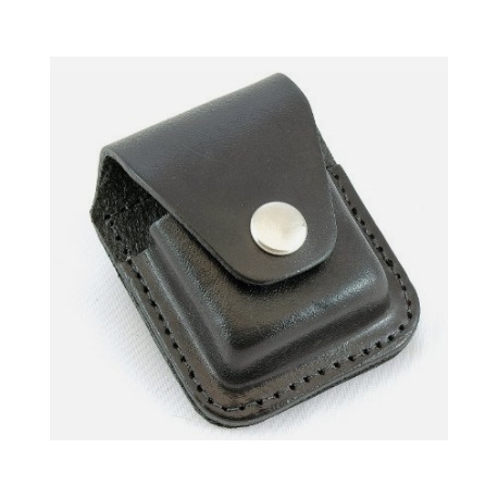 ETUI CUIR NOIR POUR BRIQUET