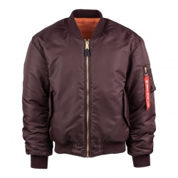 Bombers MA1 bordeaux