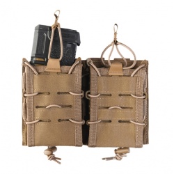 Porte chargeur double open top flex coyote